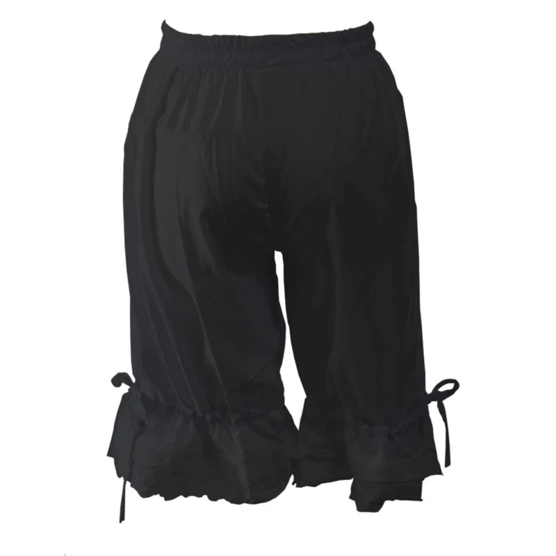 Short Pants Summer lace Women Shorts Fashion Female Wide Leg Pants Casual Loose Elastic Wasit Shorts