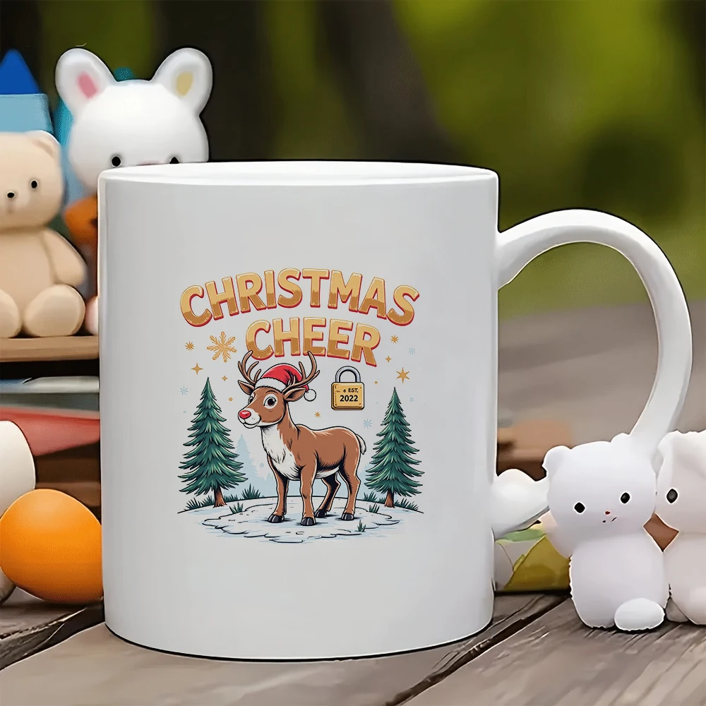 

11oz cartoon Santa Claus mug 2022 new design cozy family Christmas gift kids cup office coffee mug