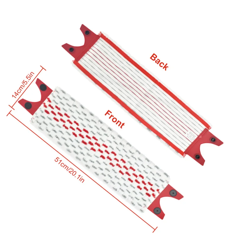 Dla Vileda UltraMax XL Nakładki do mopa podłogowego z mikrofibry Wielokrotnego użytku Płaska ściereczka do mopa Wymienna szybkoschnąca Części do