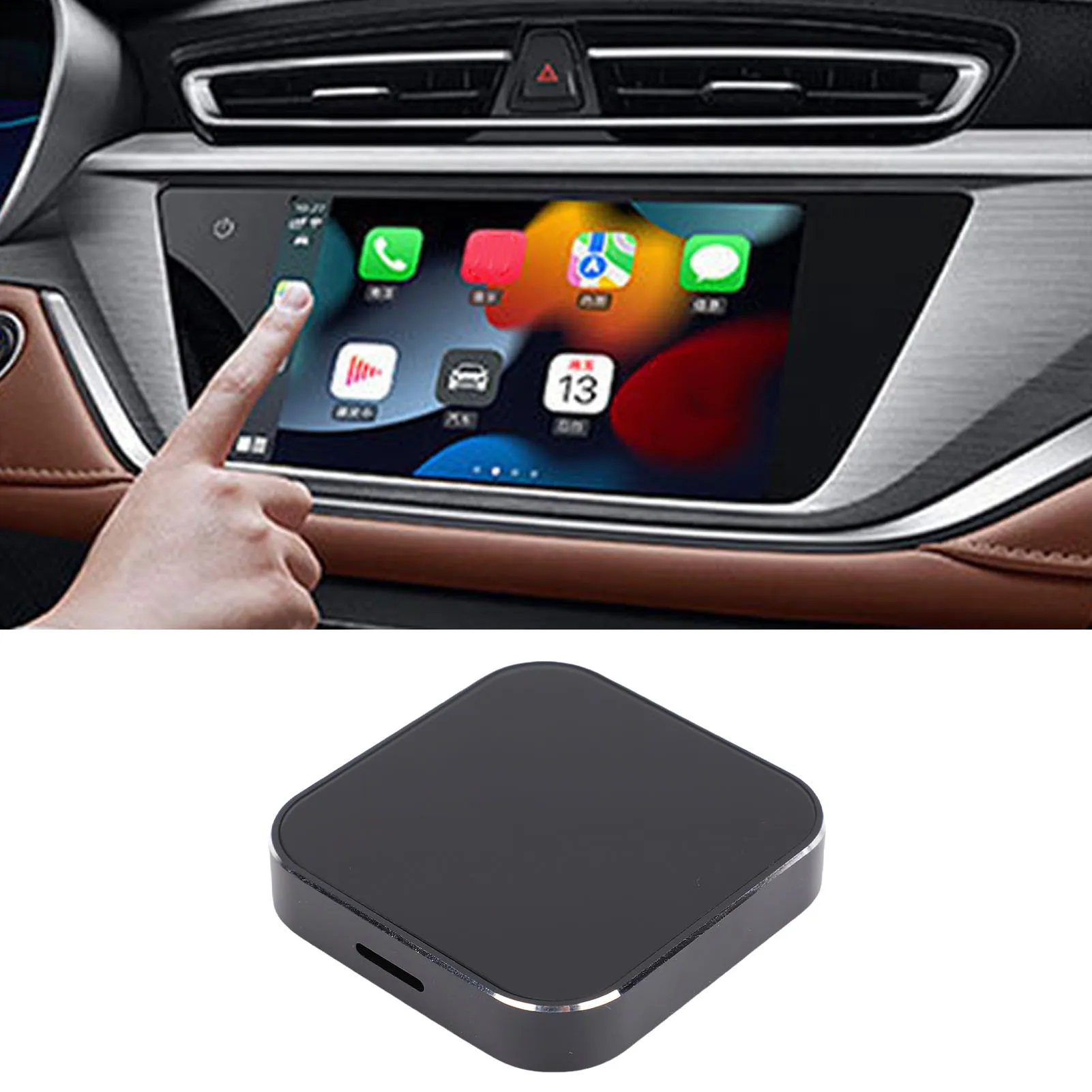 Автомобильная видеобокс для системы Android 12 3 в 1, 2,4G, 5G, Wi-Fi, Bluetooth, проводной к беспроводному адаптеру, беспроводной адаптер для Android Auto