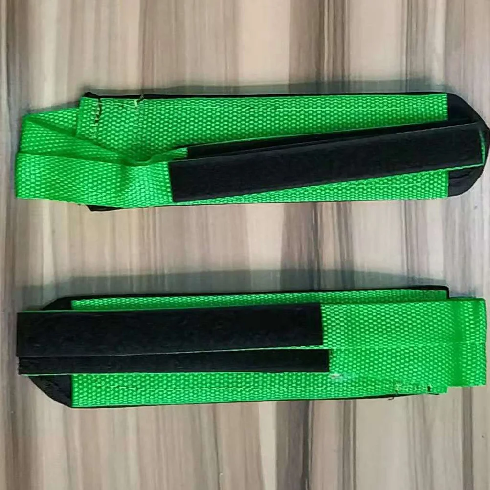 

2 Pairs Bike Pedal Straps Adjustable Toe Clip Pedals Sturdy Nylon Suitable Mountain Road Bike Comfortable Strong