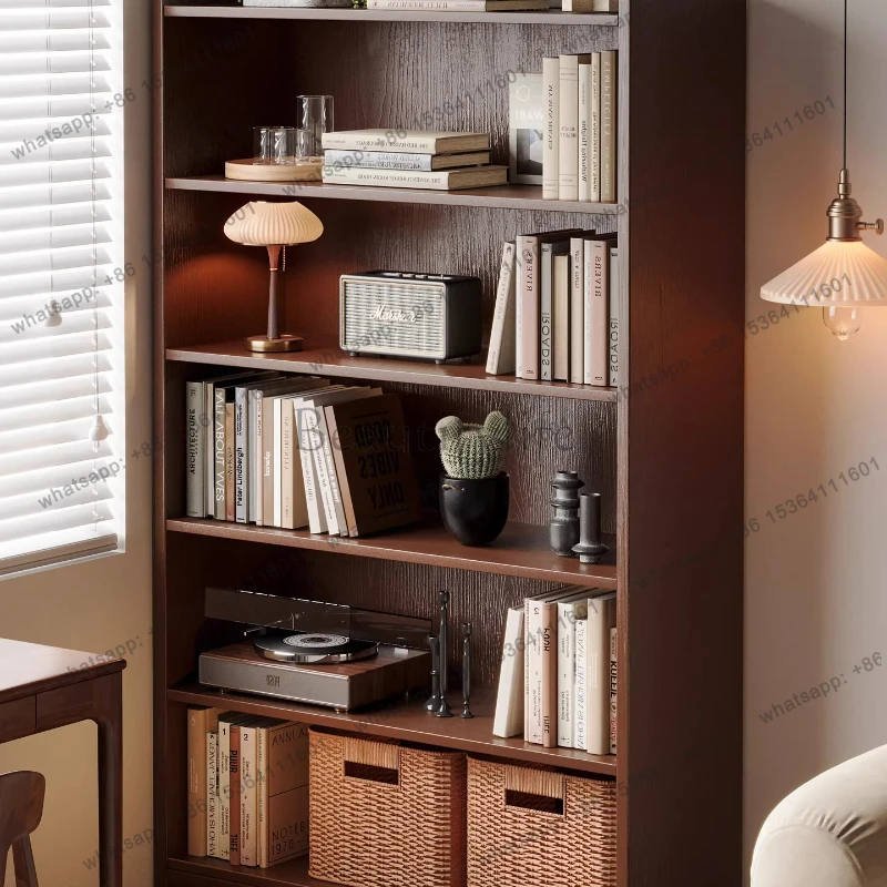 Locker Integrated Bookcase Against Fashionable Aesthetic Wall Bookshelf Household Living Room Furniture Bucherschrank XY40SJ