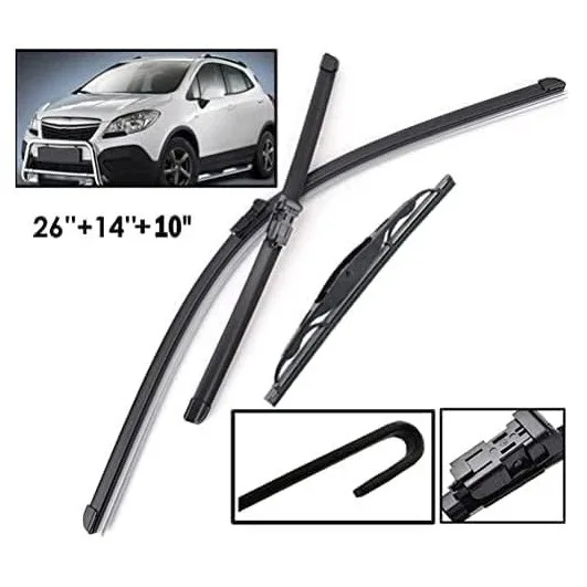 

Suitable for Opel Mokka 2012-2021 Front and rear windshield wiper front and rear wiper blade wiper wiper