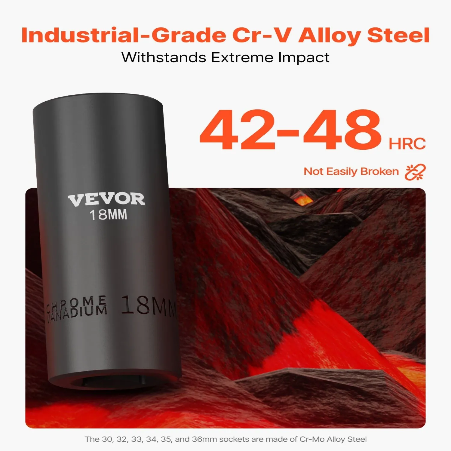 مجموعة مقابس تأثير محرك VEVOR 1/2