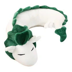 Cartoon Little White Dragon Toy, Anime Cute U Shape Plush Stuffed Toys Pillow Dolls