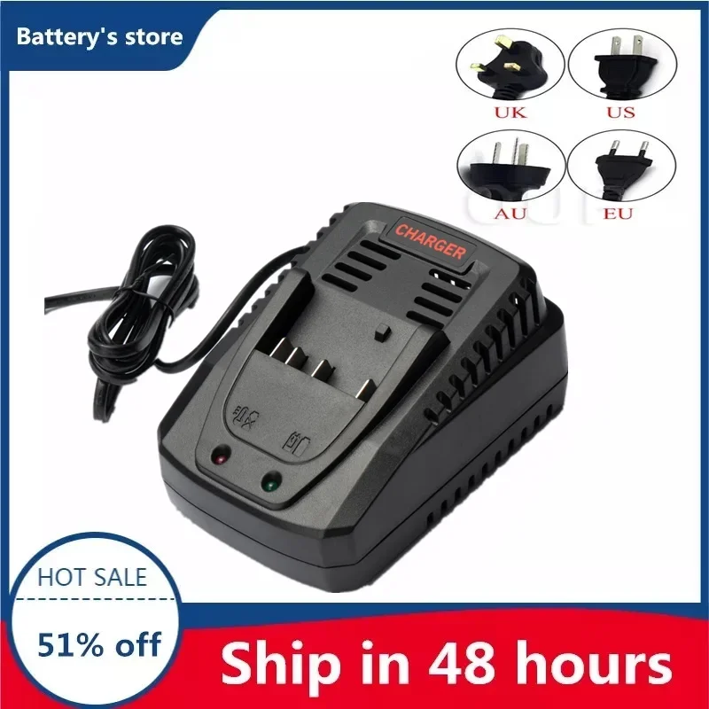 18V 3A Li-Ion ที่ชาร์จแบตเตอรี่ Aki Bosch BAT609 BAT609G BAT618 BAT618G Charger AL1860CV AL1814CV AL1820CV 14.4V 18V 1.6A