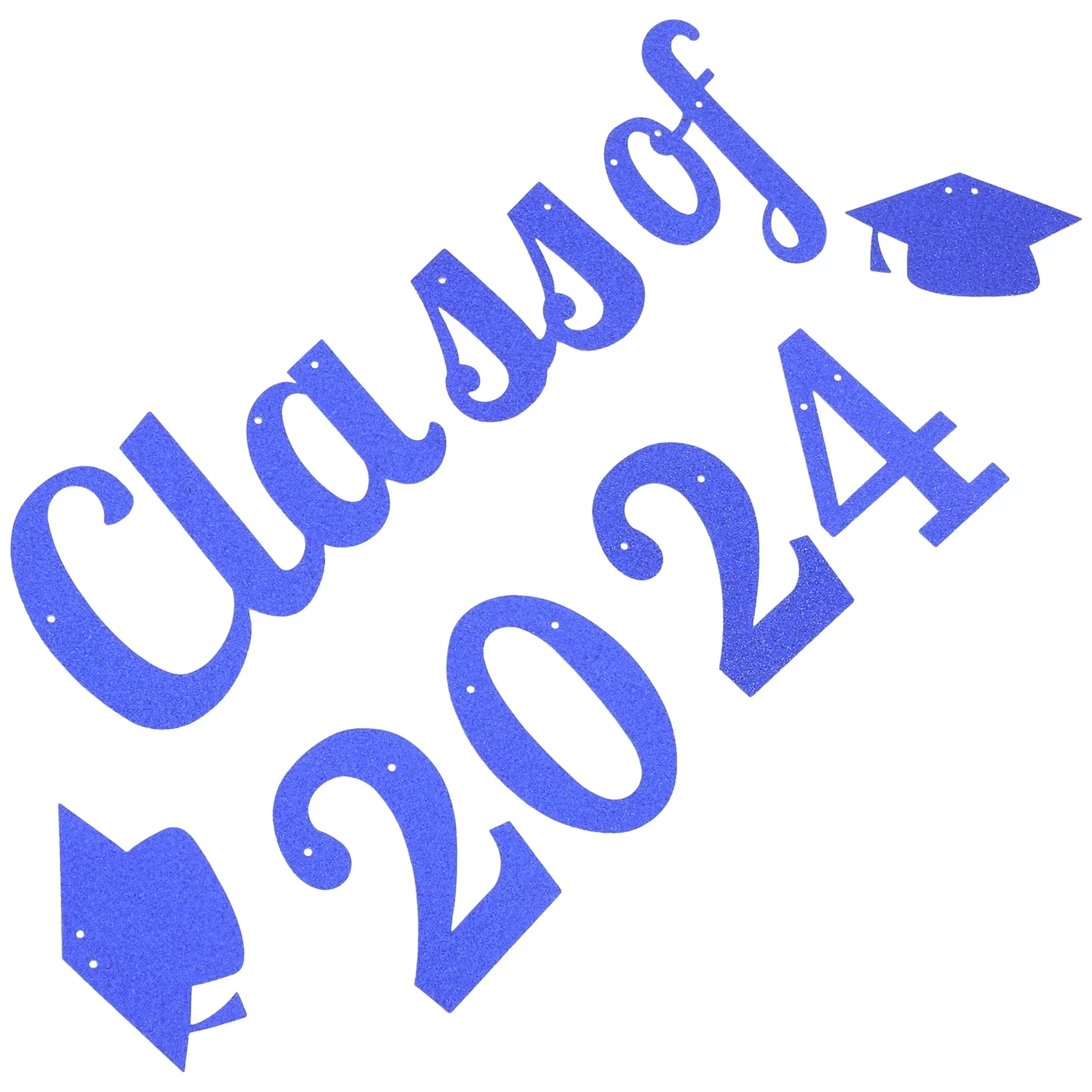 

1Set Class of 2024 Graduation Banner Hanging Decoration Graduation Party Backdrop Banner Photography Prop Party Wall Decor