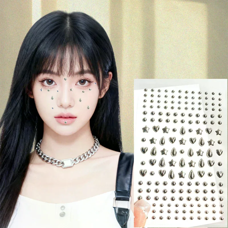 1 Sheet Non Piercing Lip Nails - Body Jewelry Lip Ring ulasan dan harga