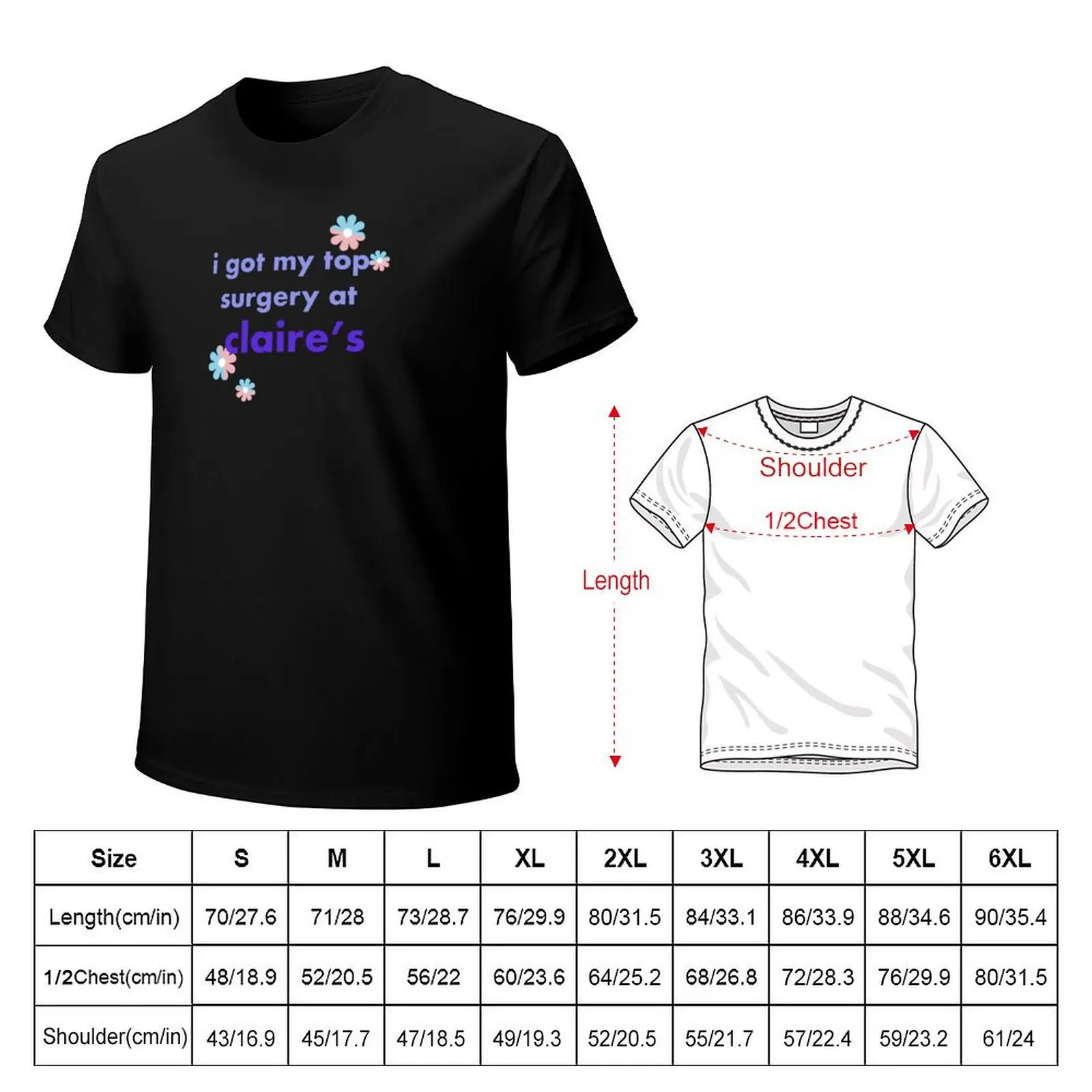Claire’s discount surgery T-Shirt Worker Basic Short Sleeve Tee