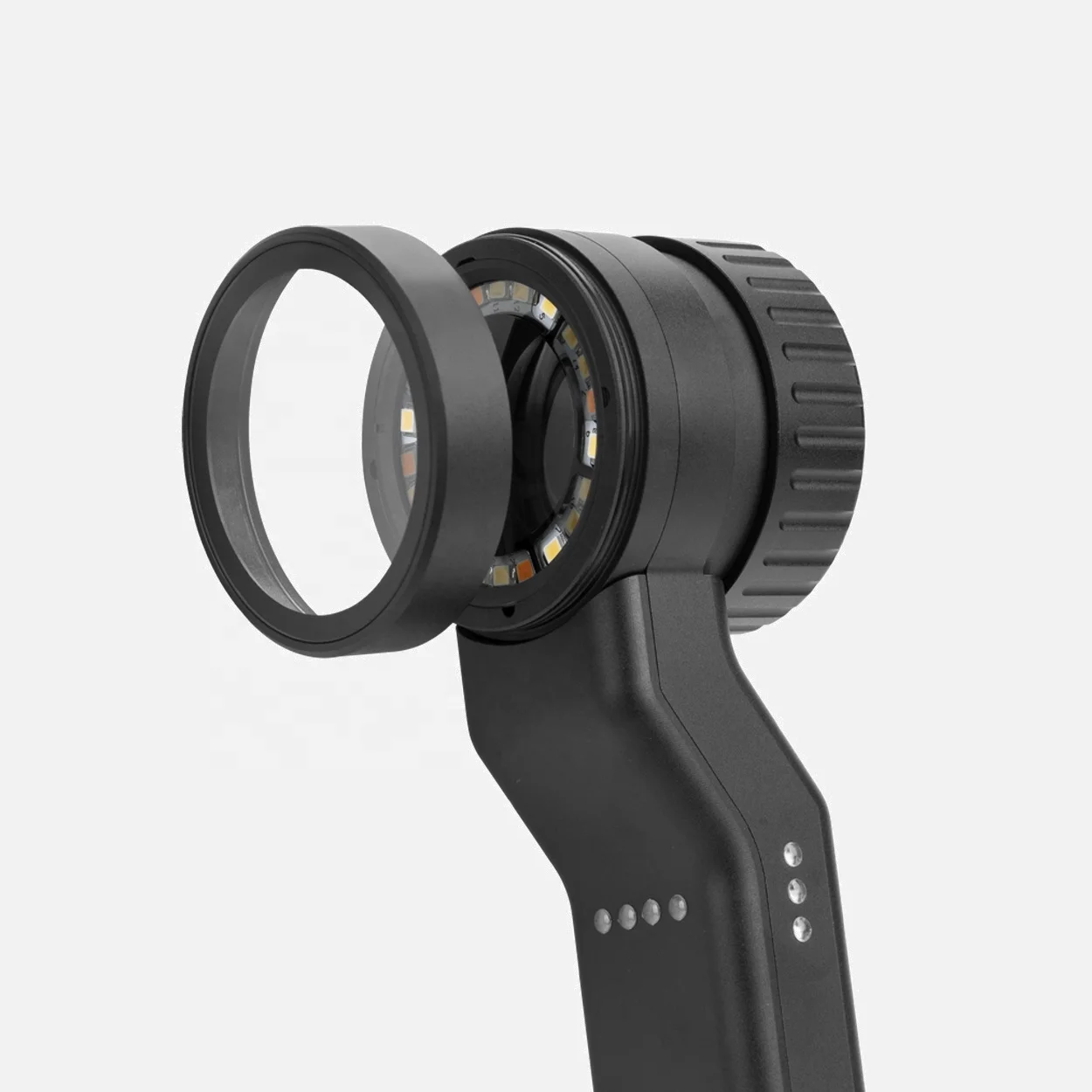 IBOOLO DE-4100 Handheld Medical Dermatoscope Dermascope Dermoscopy with Metal Material Manual Power Source CE Certifieddo