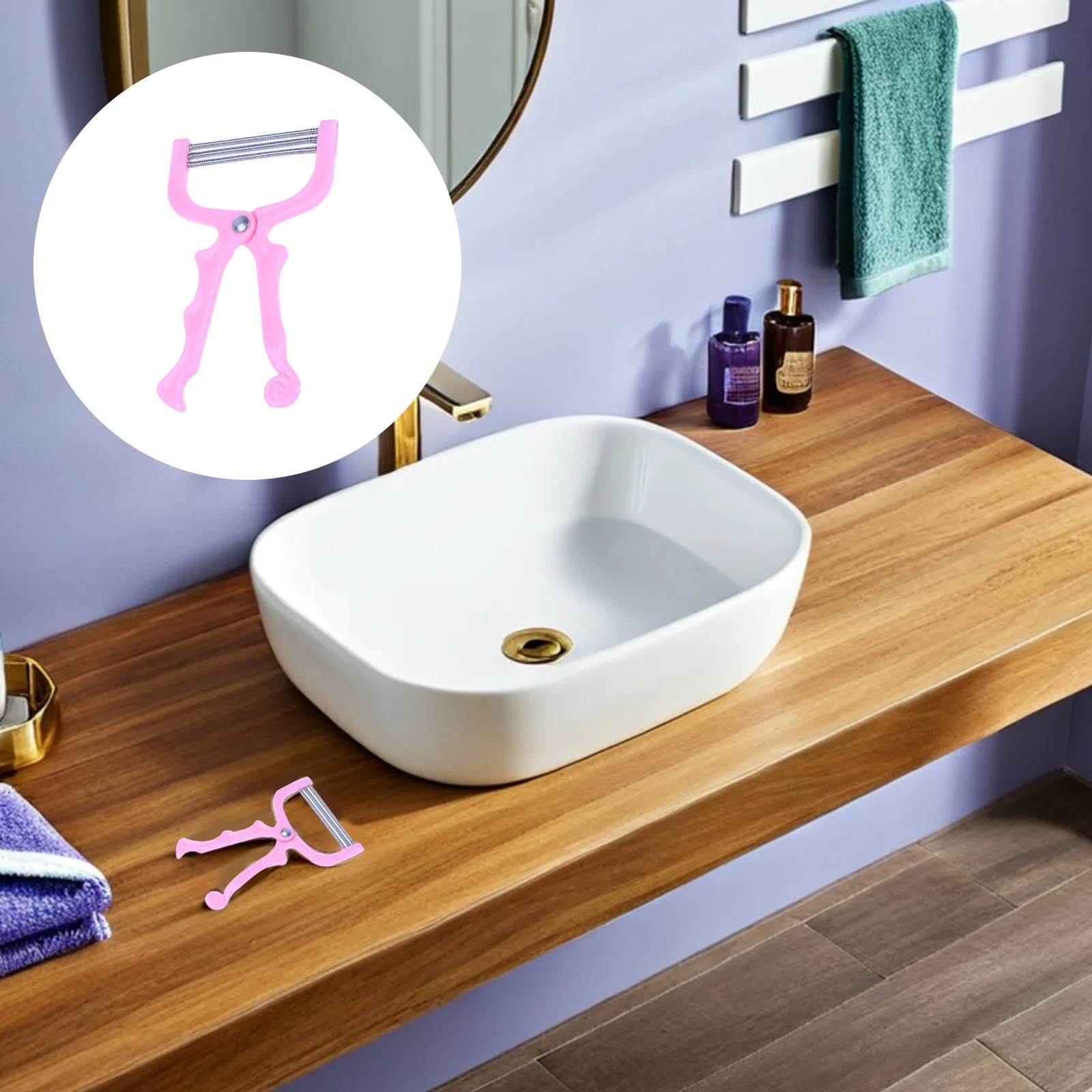 

Набор для удаления волос на лице: ручной инструмент для эпиляции с пружиной из нержавеющей стали для эффективного удаления волосков с корнем, для мягкой кожи