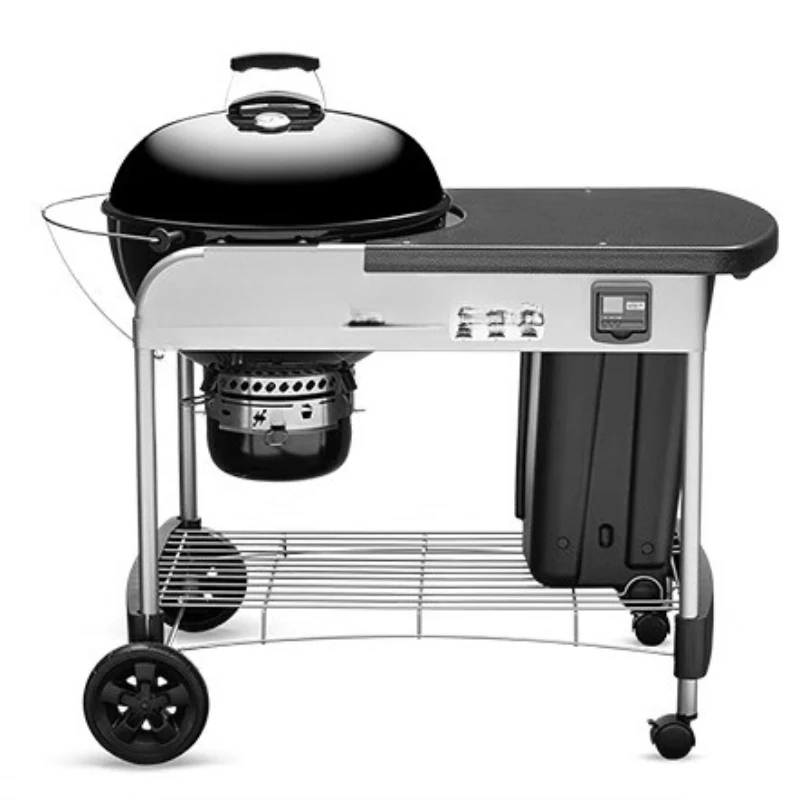 

Garden barbecue truck, household low-smoke charcoal grill rack