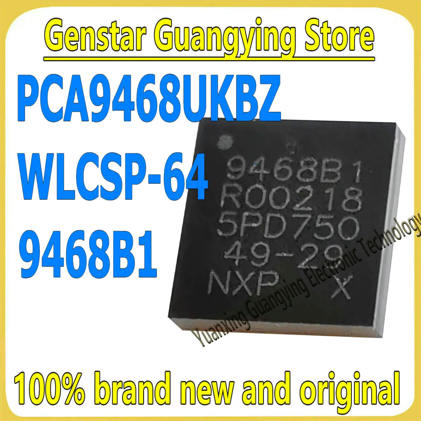 (1 Piece) PCA9468UK PCA9468UKZ PCA9468UKBZ PCA9468 9468B1 WLCSP64 SMD Chip IC 100% Brand New and Original