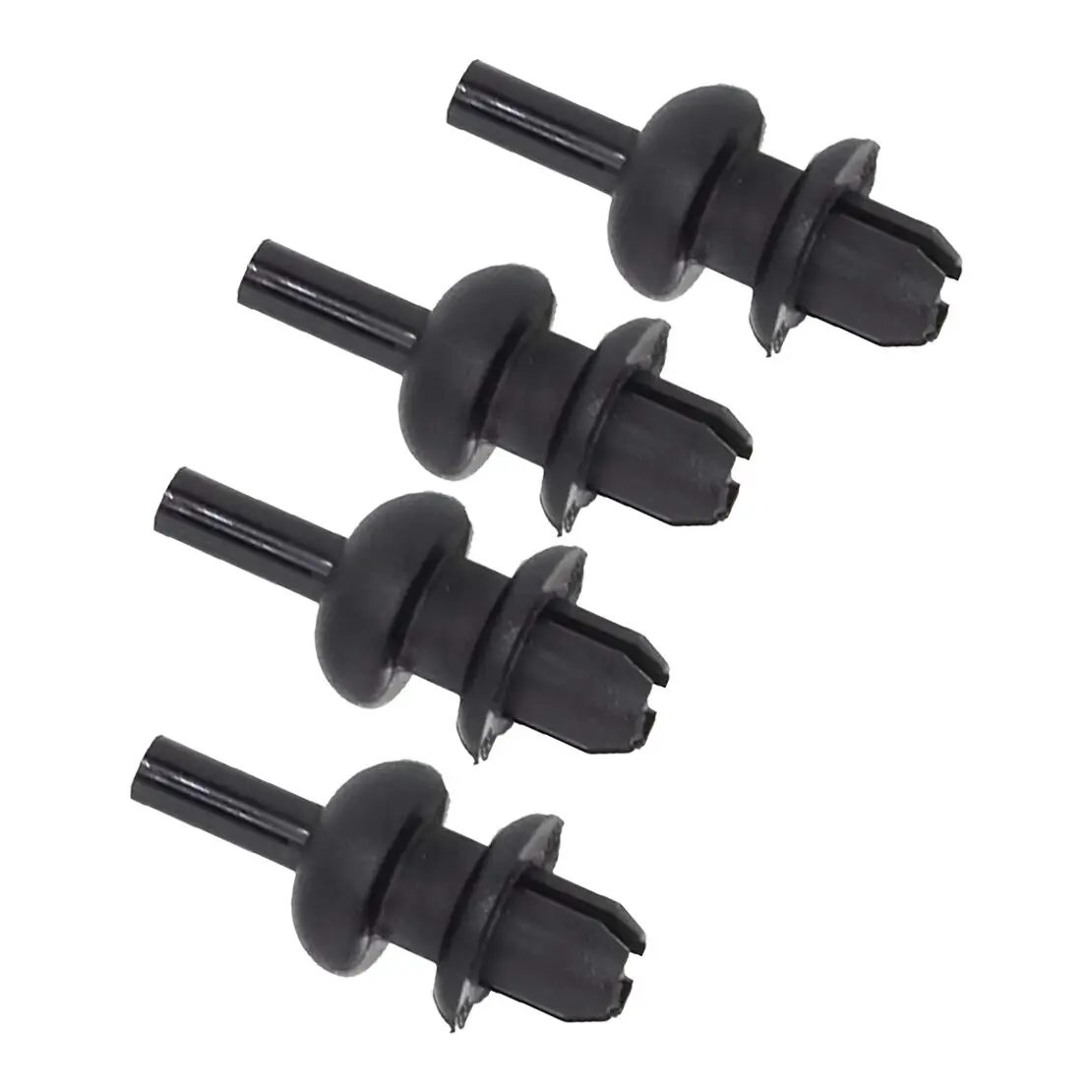 7903077159 4pcs Black Rear Trunk Parcel Shelf String Clip Fit For Opel Corsa F 2019 2020 2021