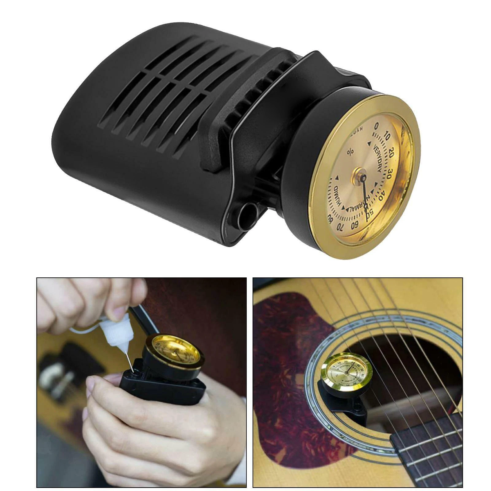 

Универсальный и практичный увлажнитель для акустической народной гитары, резервуар для влаги для обслуживания гитары, защитные инструменты для гитарных струн