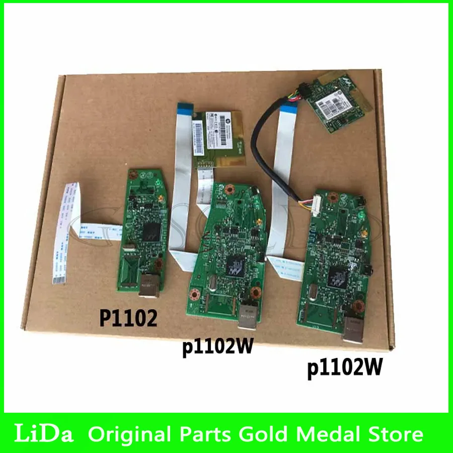 Formatierungskarte für HP P1102 P1102W P 1102 1102 W CE670-60001 CE668-60001 RM1-7600 CF427-60001 Logik Mainboard Motherboard