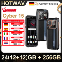 HOTWAV Cyber 15 Rugged Cellphone 200MP Helio G99 6.6FHD+ 120Hz Smartphone 24GB(12+12) 256GB Ultra-thin Mobile Phone