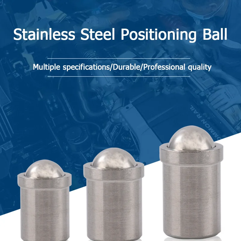 Stainless Steel Positioning Detents: Multiple Specifications (Stepped/Unstepped),Durable Ball Plungers with Professional Quality