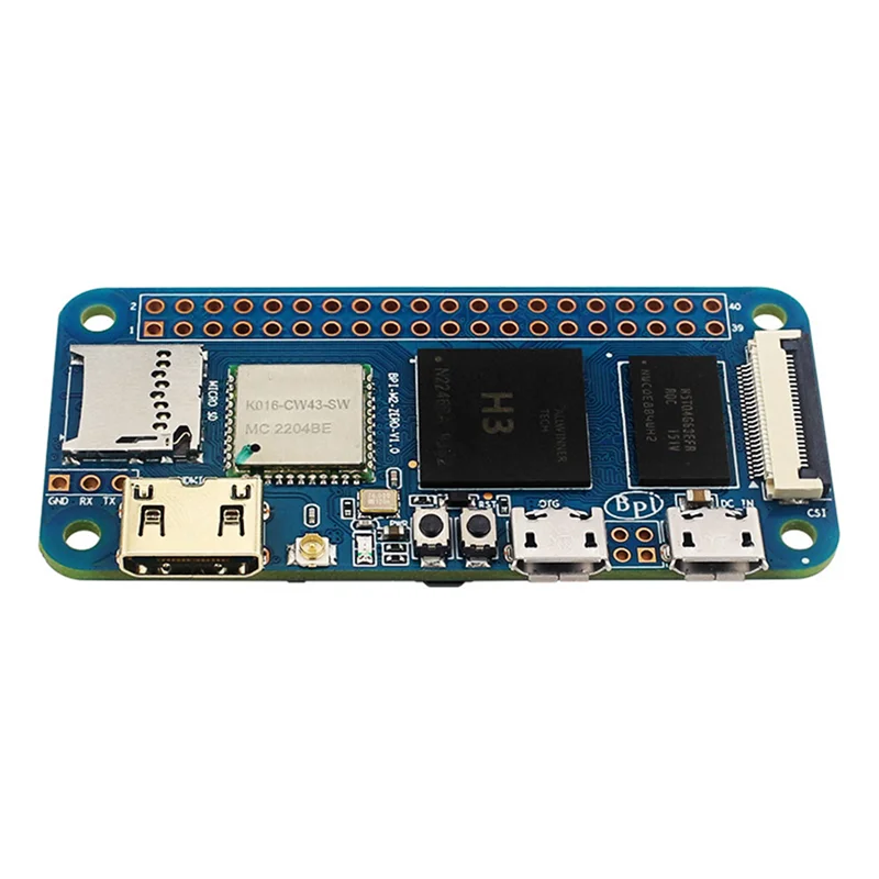 

Well Made-Banana Pi BPI-M2 Zero Extension Board 512 МБ Макетная плата компьютера Alliwnner H2+ такой же, как Raspberry Pi Zero W