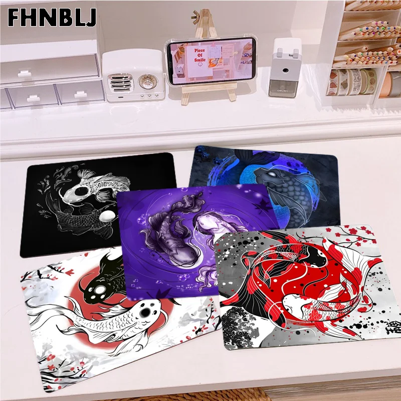 

Yinyang Fish Mousepad Custom Skin Thickened Mouse Pad Gaming Keyboard Table Mat Supplies Room Decor For Teen Girls Bedroom