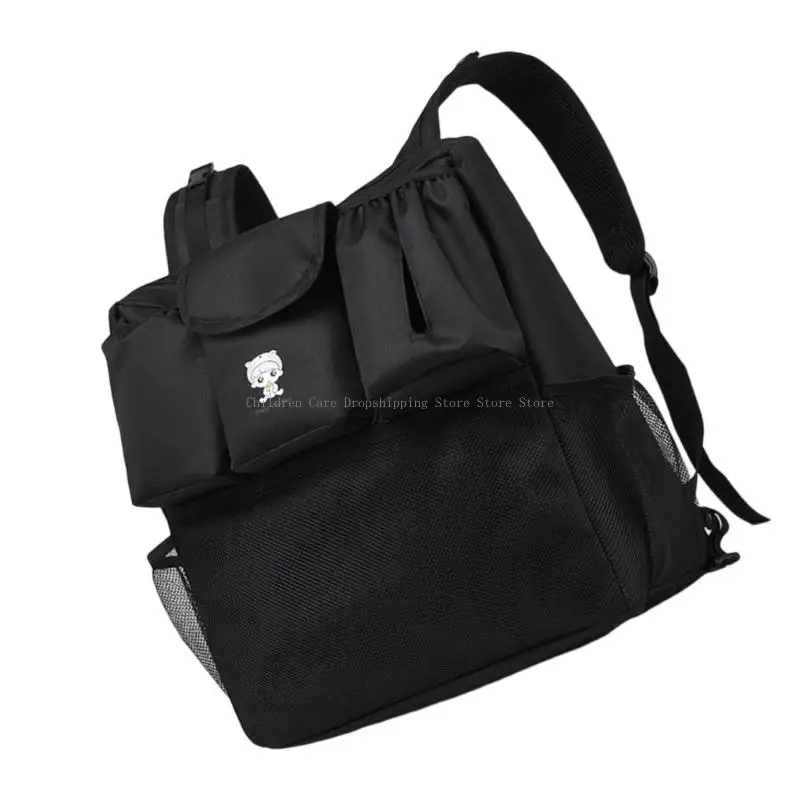 Adjunto cochecitos bolsas pañales gran tamaño con compartimentos separados correa ergonómica hombro