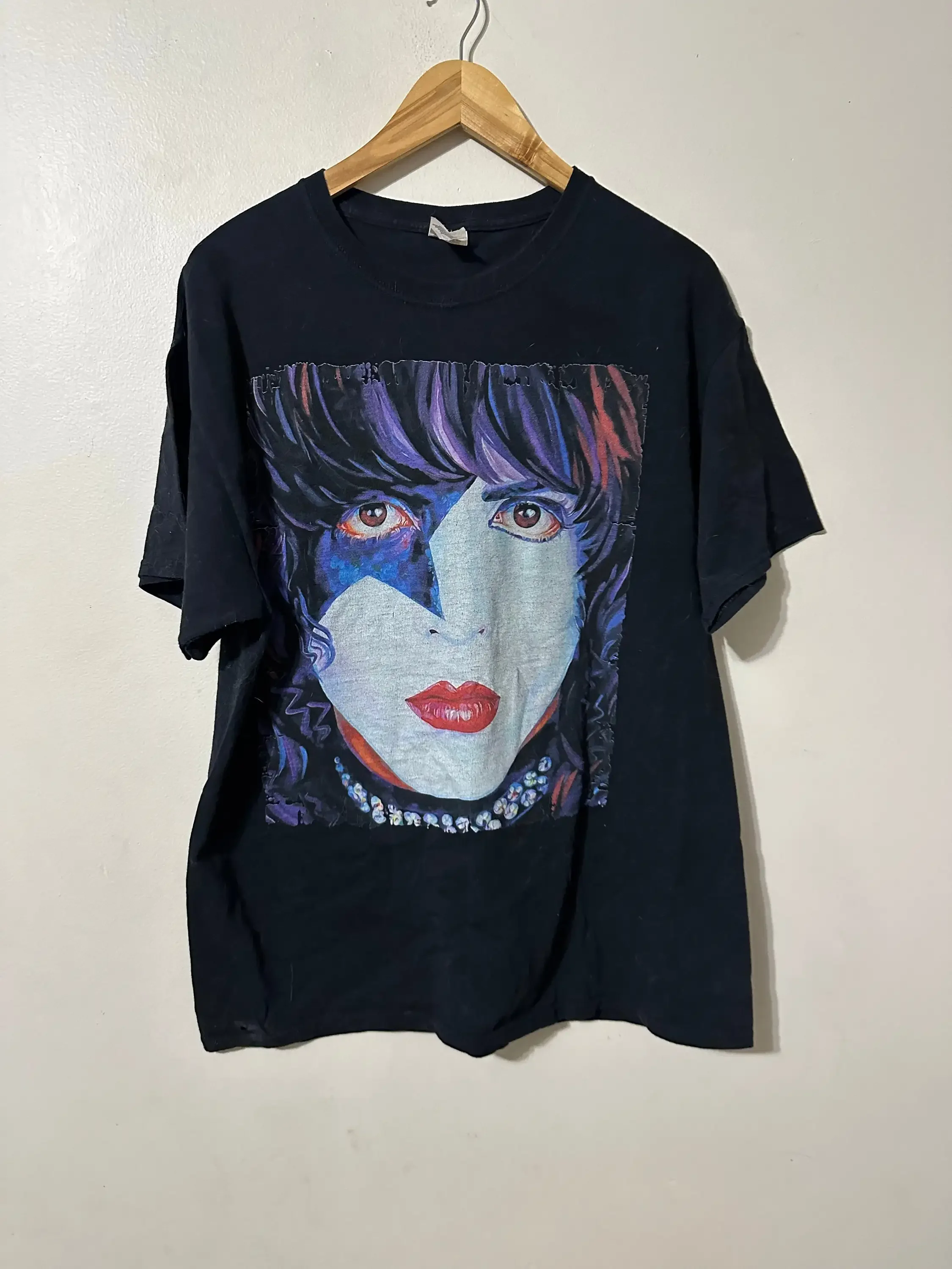 Vintage KISS Paul Stanley Shirt Art Band Tee Grail