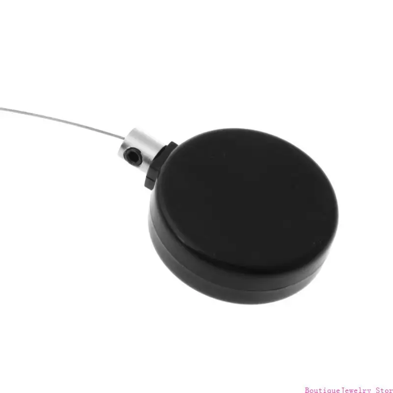 E1PE Portable Easy Pull Buckles No Theft Wire Lock Box Round for Jewelry Display