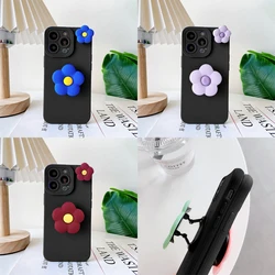 Cute 3D Korea Flower Holder Case for Cubot P90 P80 P60 A10 A20 A30 A40 Max 5 X100 X90 X70 Note 60 21 50 Support TPU Stand Cover