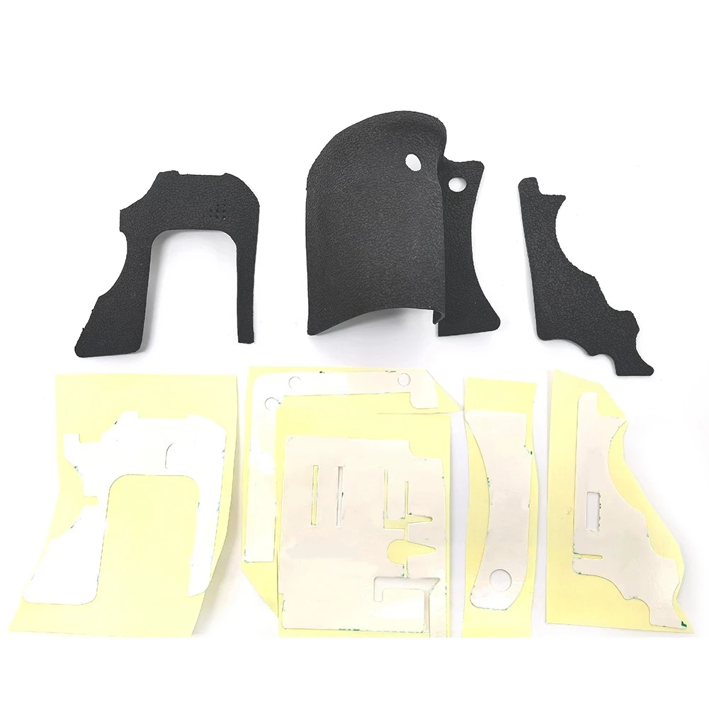 B68A Brand New For Canon 6D A Set Of Camera Accessory 3 Pieces Body Rubber Cover Replacement Part Suit