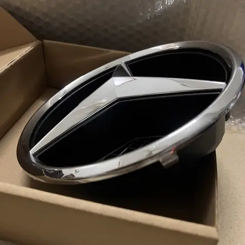 Sliver/Black 3D Car Grill Emblem Star Badge Front Grill Logo For W204 W205 W213 X253 A B C E S CLA GLB GLC GLE GLS Accessories