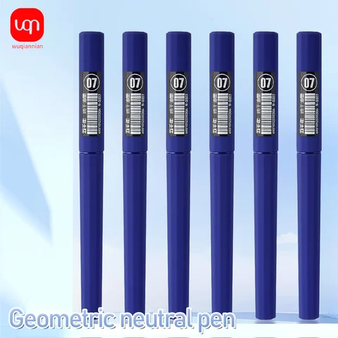 Pens WQN-4/8/12pcs High-Grade Blue Gel Pens 0.7mm Tip High-Quality Blue Ink Quick-Drying and Smooth Office Stationery Supplies