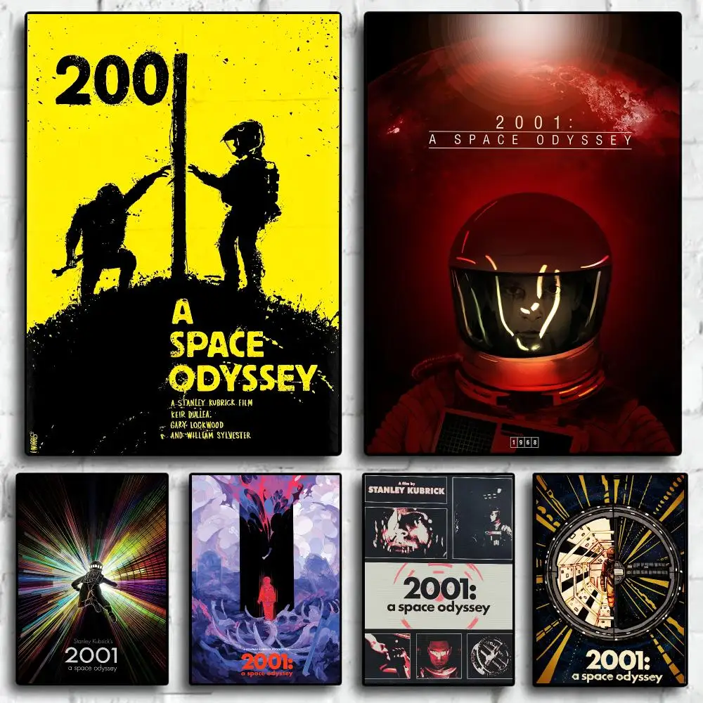 2001 A S-space Odyssey Classic Poster Trendy Wall Art Aesthetic Room Decor Print Living Room Bedroom Home Decoration