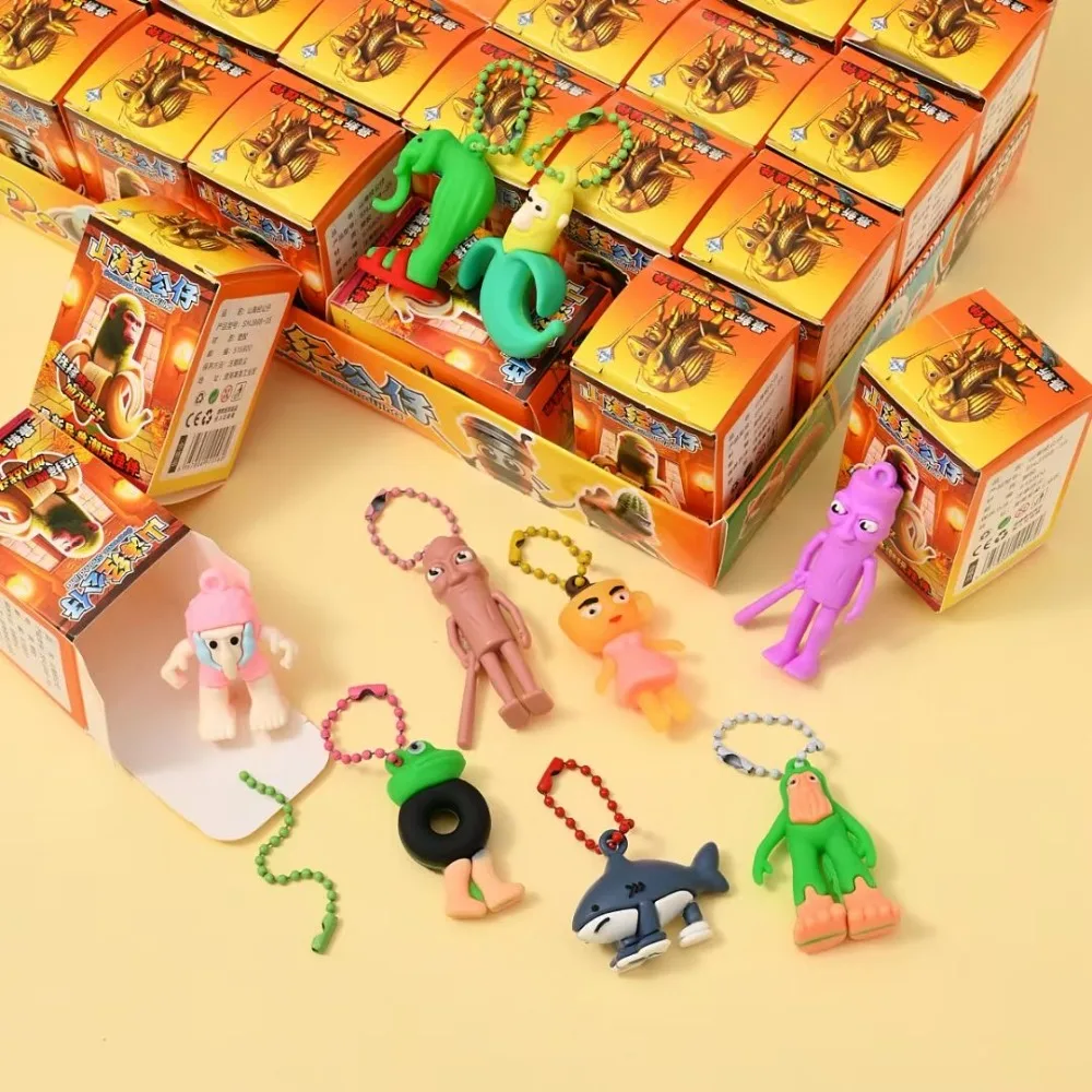 24 قطعة صندوق أعمى من Brainrot الإيطالي لعبة Tingtungung Sahur Tralarero Tralala Bombardinocodilo أرقام مفتاح سلسلة هدية عيد ميلاد #5