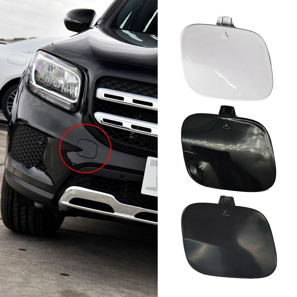 For Mercedes W247 GLB Class GLB200 GLB220 GLB180 2020-2023 Car Front Bumper Tow Hook Cover Cap Silver