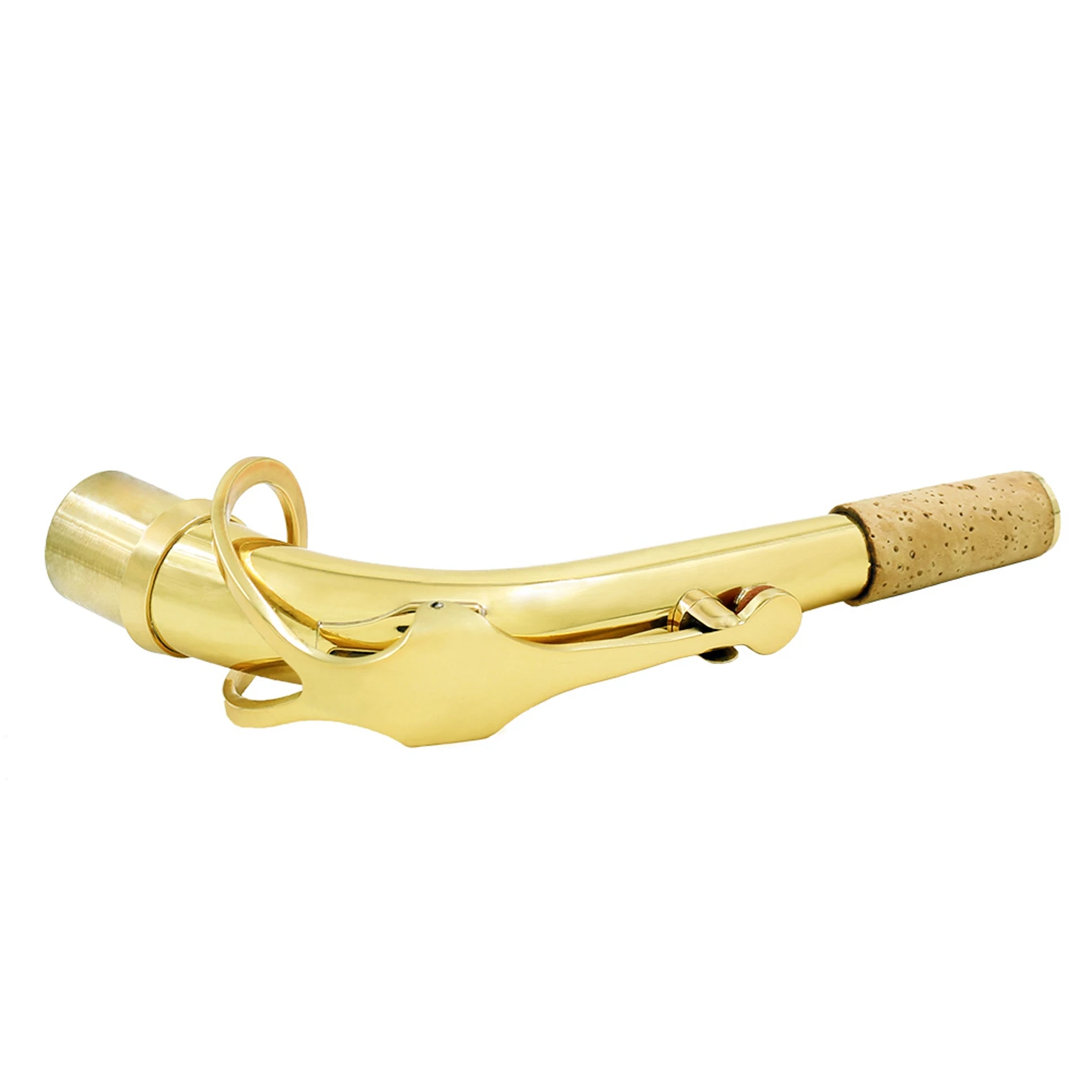 

AA75-Alto Saxophone Sax Bend Neck Brass Material Saxophone Accessory With 119Pcs Alto Sax Saxophone Repair Parts Accessories