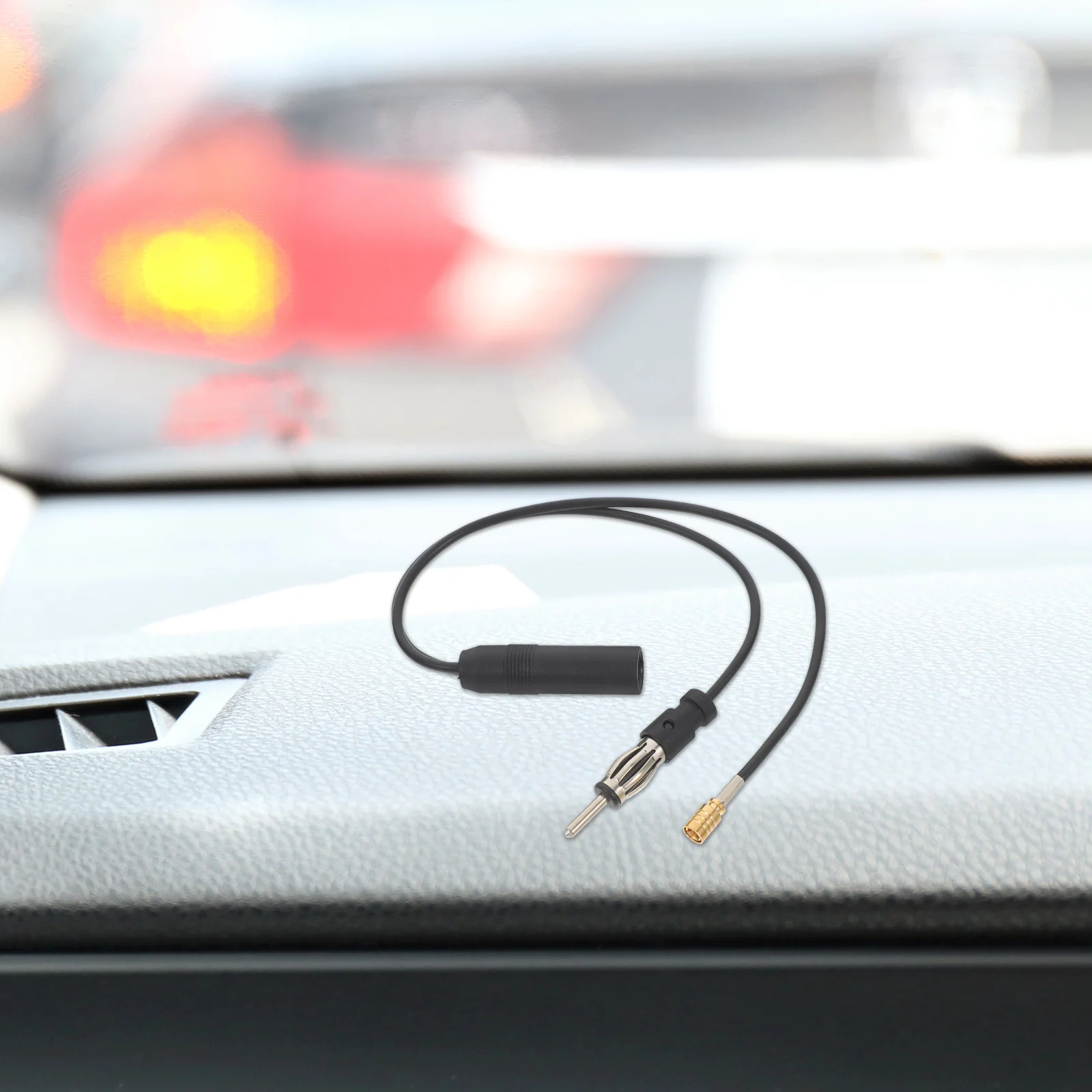 

Car Radio Antenna Conversion Cable Plug-And-Play Universal Long Male To Female Extension For Am/Fm Stereo Car Antenna Connect