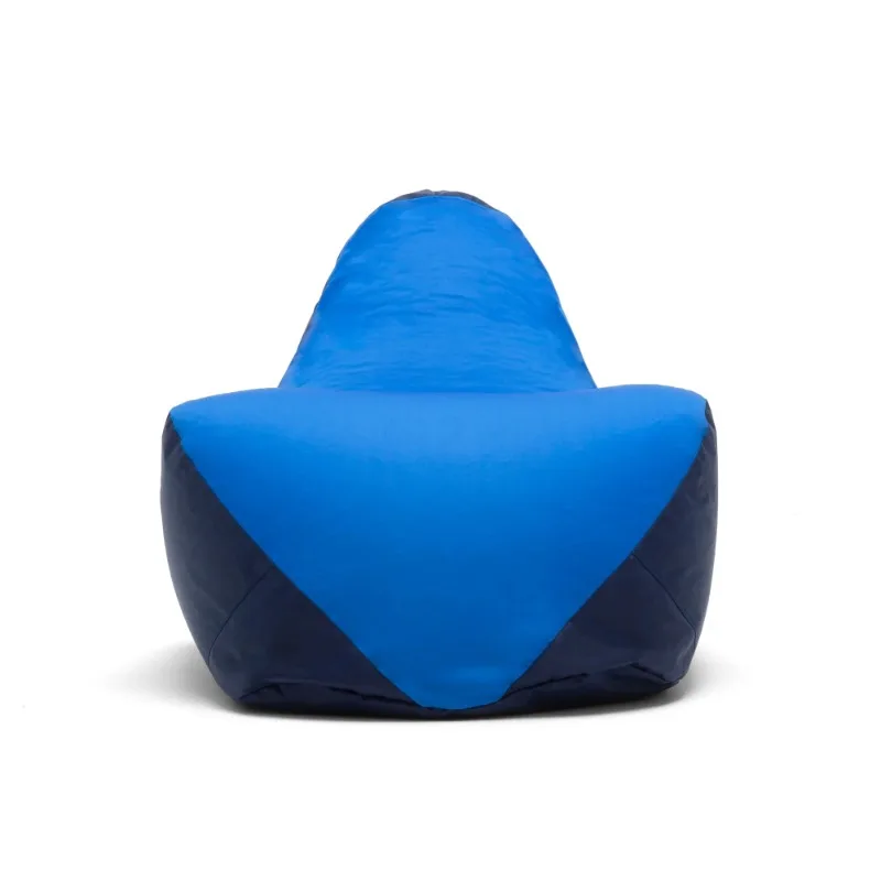 

Warp Bean Bag Chair, Blue/Navy Spandex and Smartmax, Durable Polyester Nylon Blend, 2.5 feet