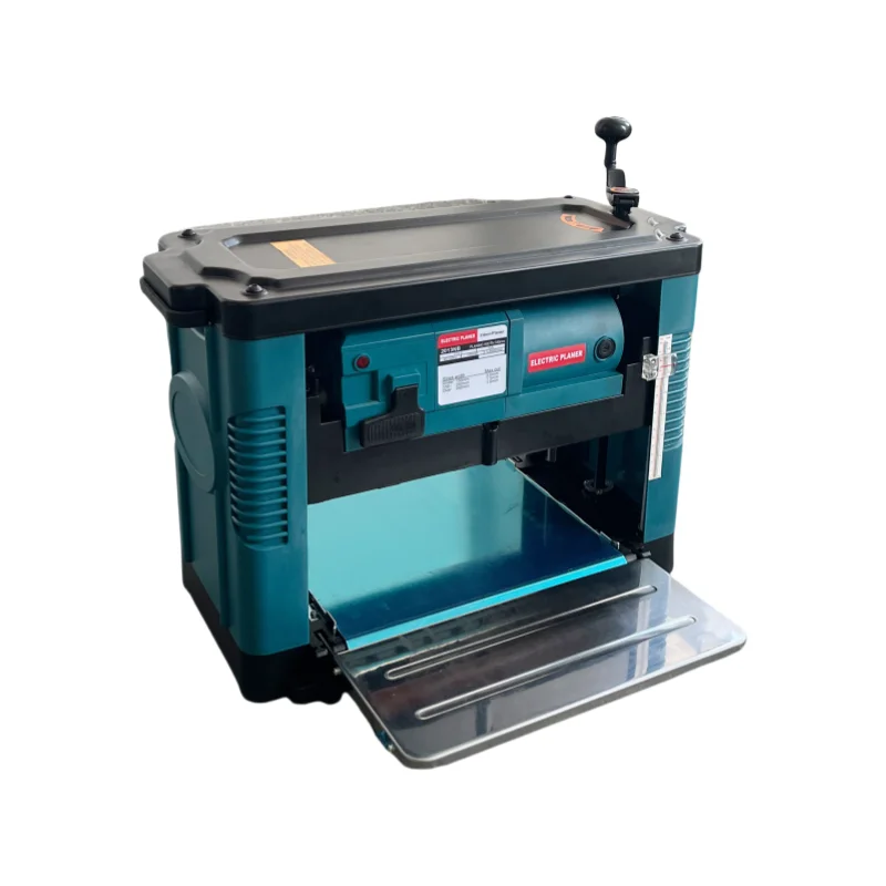 Motorized Wood Planer for Woodworking Portable Benchtop Pressure Planer Machine