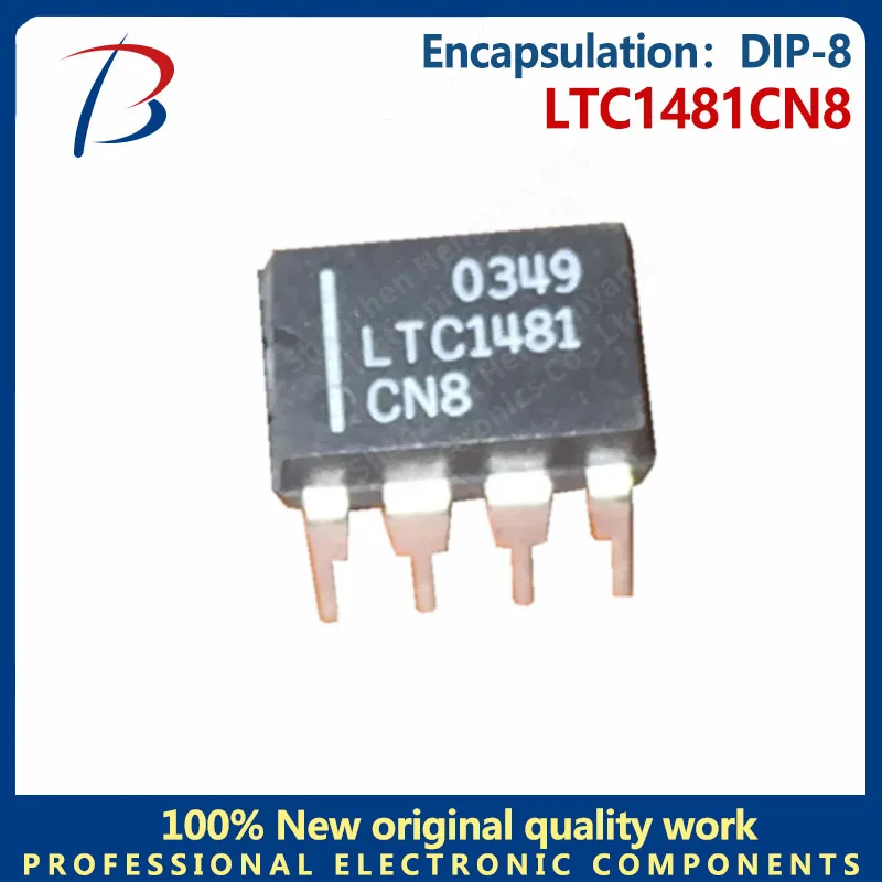 1PCS LTC1481CN8 package DIP-8 ultra-low power transceiver chip