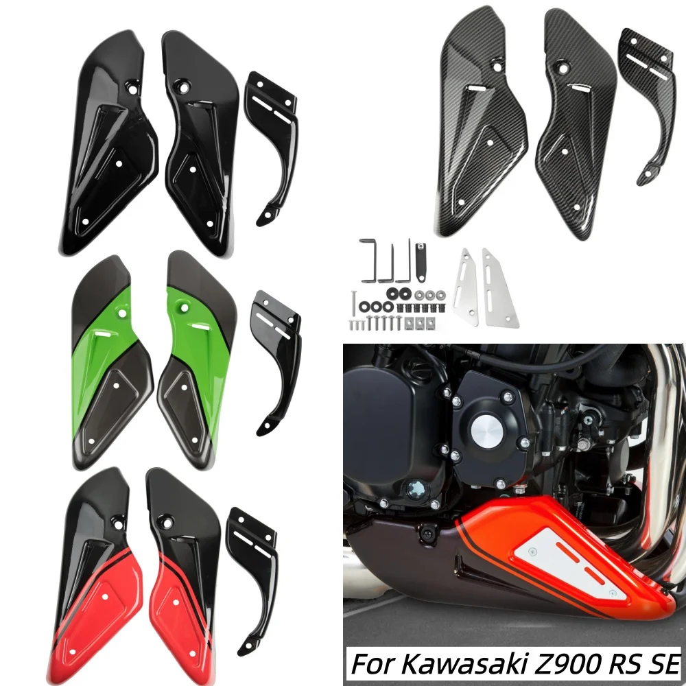 

Motorcycle Belly Pan For Kawasaki Z900 RS SE Cafe ABS 2018-2024 Engine Spoiler Guard Lower Fairing Body Frame Panel Protector