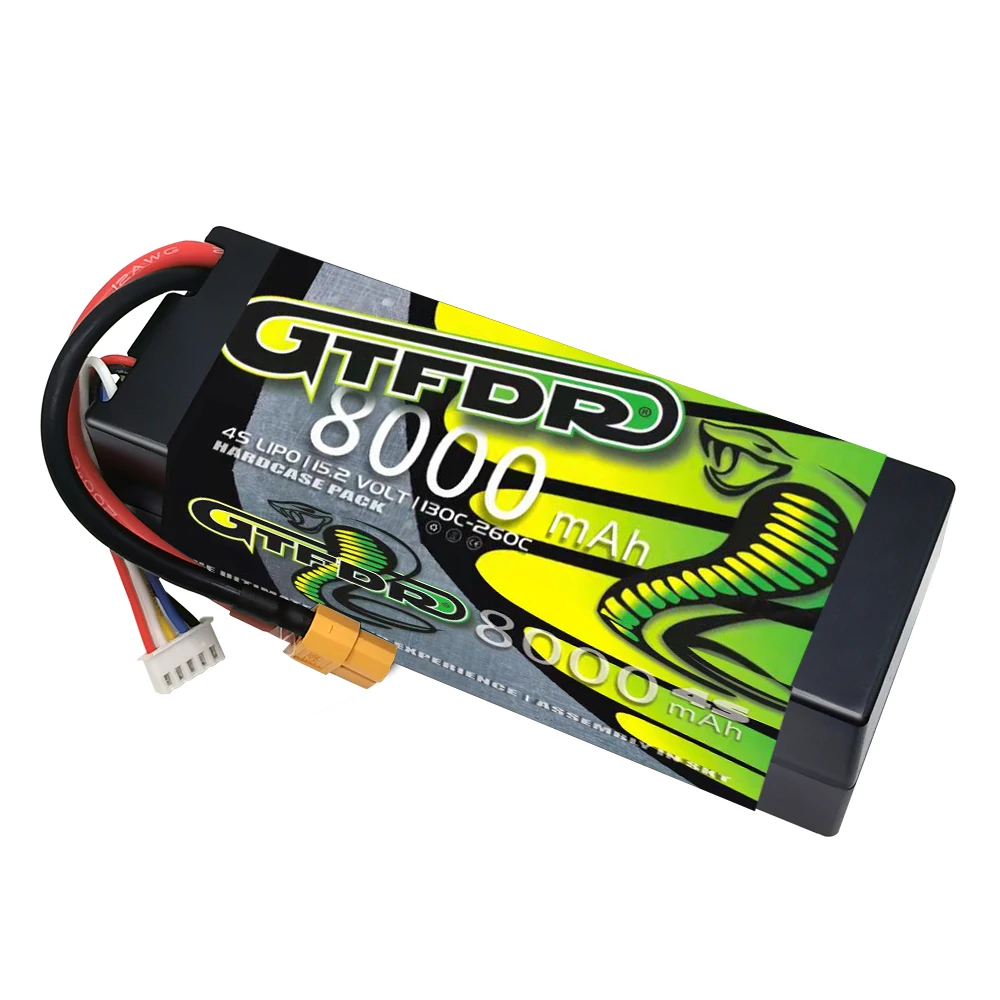 2PCS GTFDR 2S 3S 4S 6S Lipo Battery 7.6V 11.1V 15.2V 14.8V 22.2V 8000mAh 5200Mah 7000Mah 6500mAh 6200mAh 6750mAh for RC Car Part