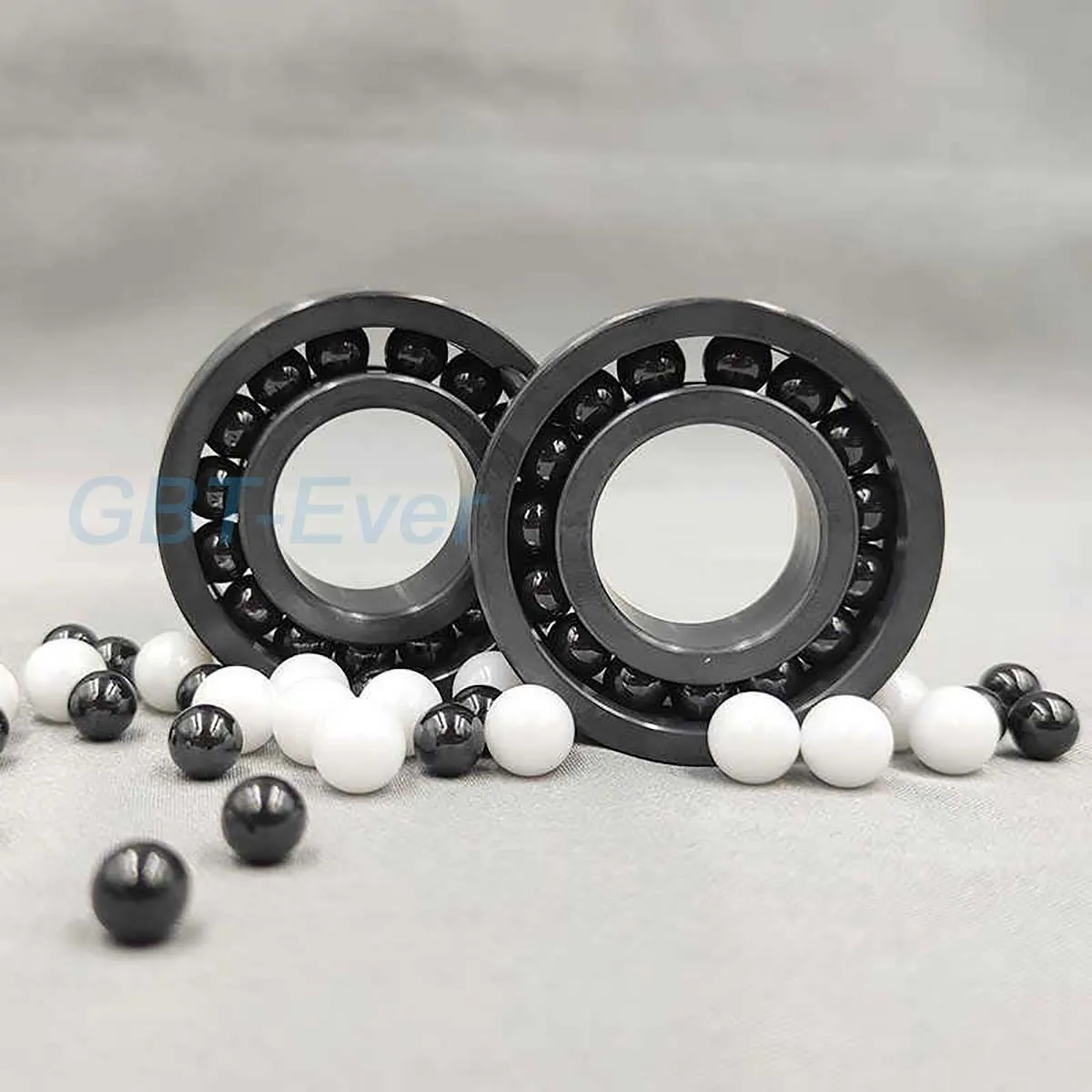 

1Pcs Silicon Nitride Full Ball Ceramic Bearing 604 605 606 607 608 625 626 688~6907 High Temperature Resistance 1200℃ Insulation