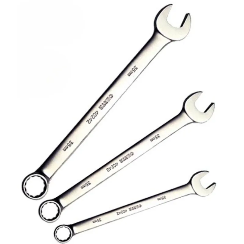 

Matte surface dual-purpose large wrench large specification plum blossom opening stay wrench