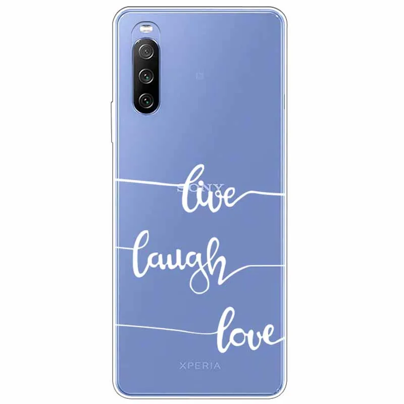 Case For Sony Xperia I IV / 10 IV / 5 IV Cover Clear TPU Soft Transparent Funda Cases for Sony Xperia 10IV 5 IV Cover Silicone