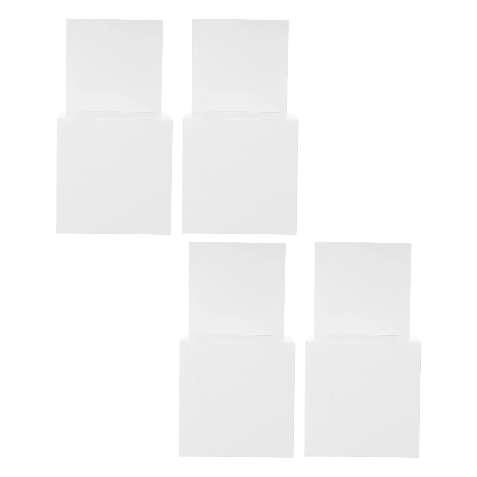 

4Pcs Paper Raffle Box Multi-Function Voting Ballot Case for Party Meeting Storage Voting Holder Paper Raffle Box