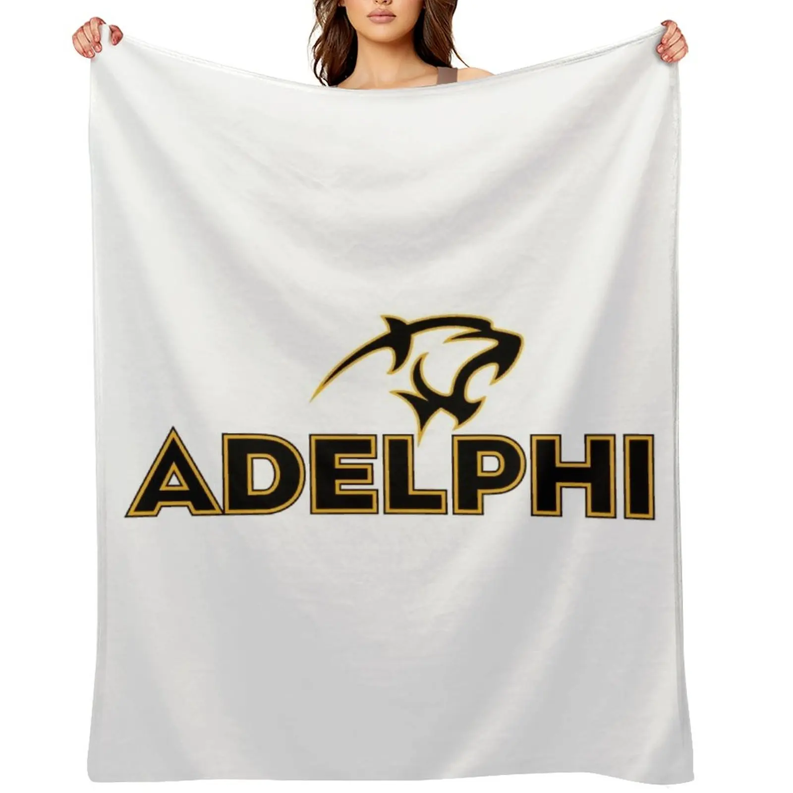 

Adelphi Panthers, Adelphi University logo Throw Blanket Tourist Summer Beddings For Sofa Thin Luxury Brand Blankets