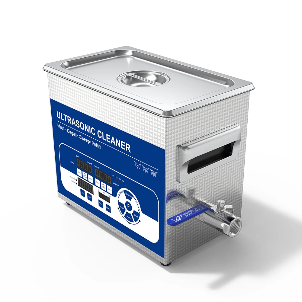 3.2L Variable Frequency Ultrasonic Cleaner 150W Power 40/68/80/120KHz Intelligent Sweep Pulse Ultrasound Washer