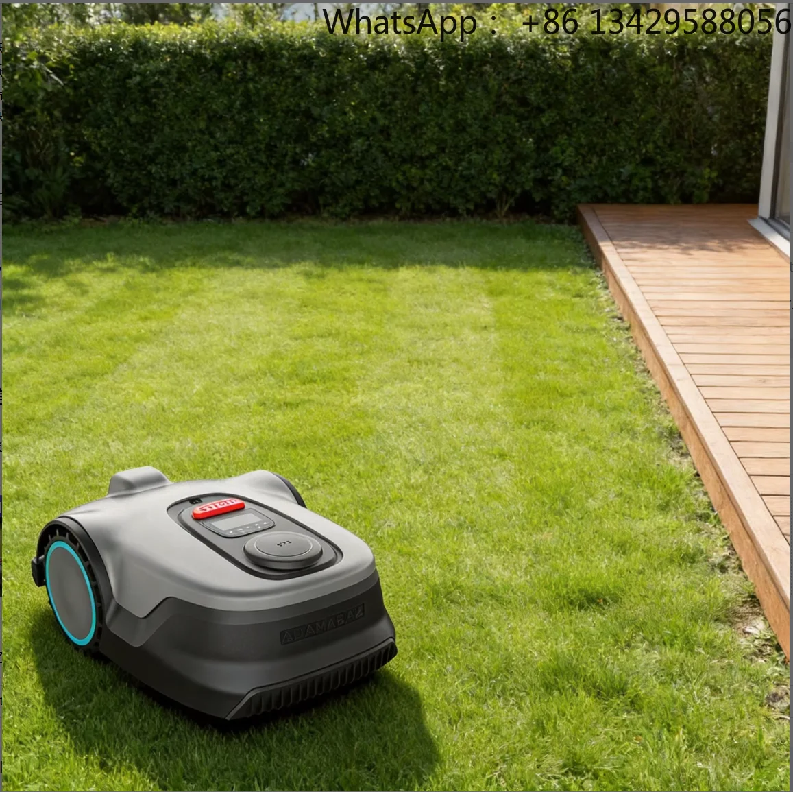 OEM Supported R1000 Robotic Mower, 30-90mm Height Adjustable, Tuya App Compatible