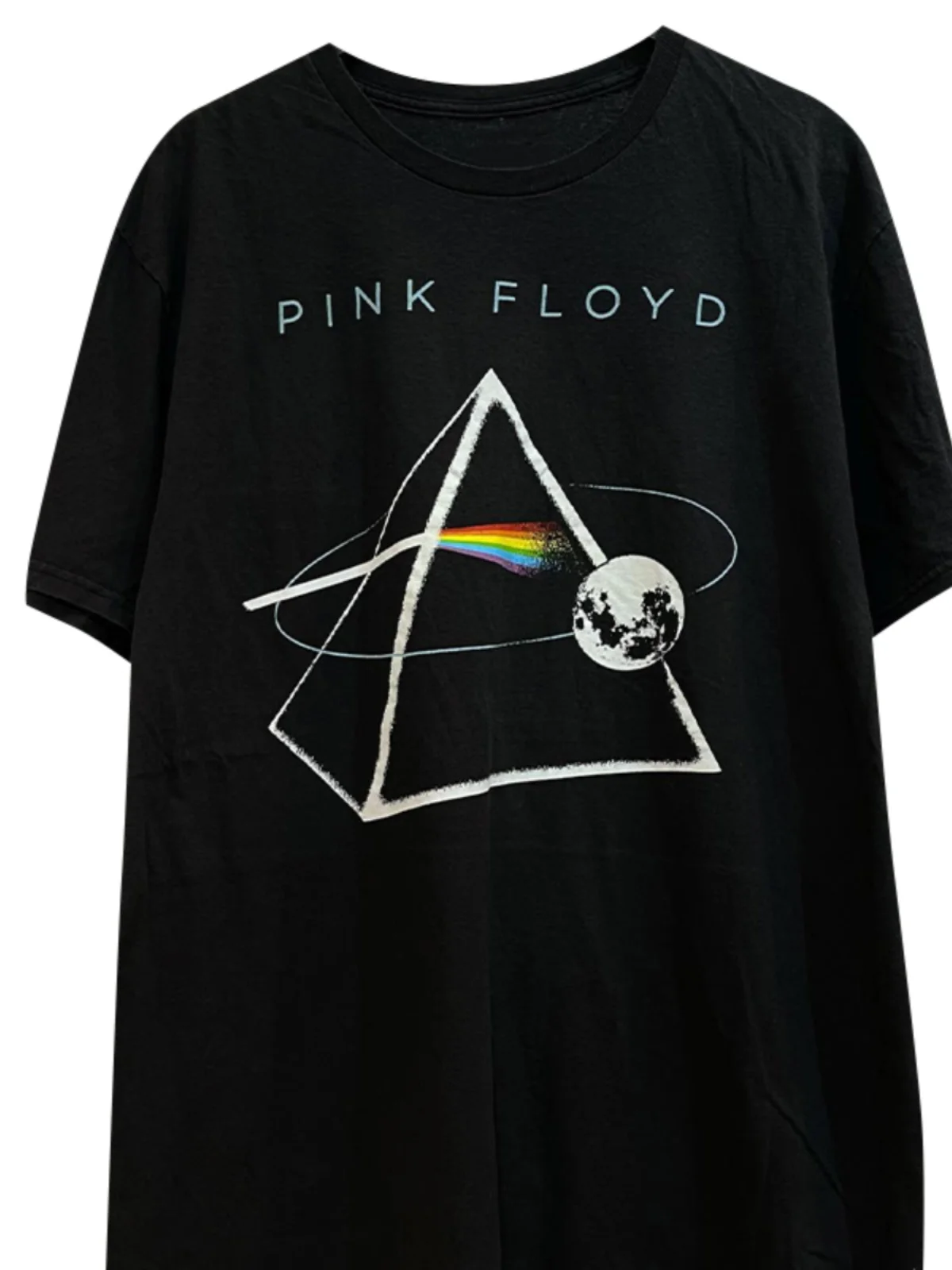  Band Retro Rock Short Sleeve Unisex Cotton T-Shirt Moon's Dark Side Pure Cotton Youth Fashion Summer T-Shirt