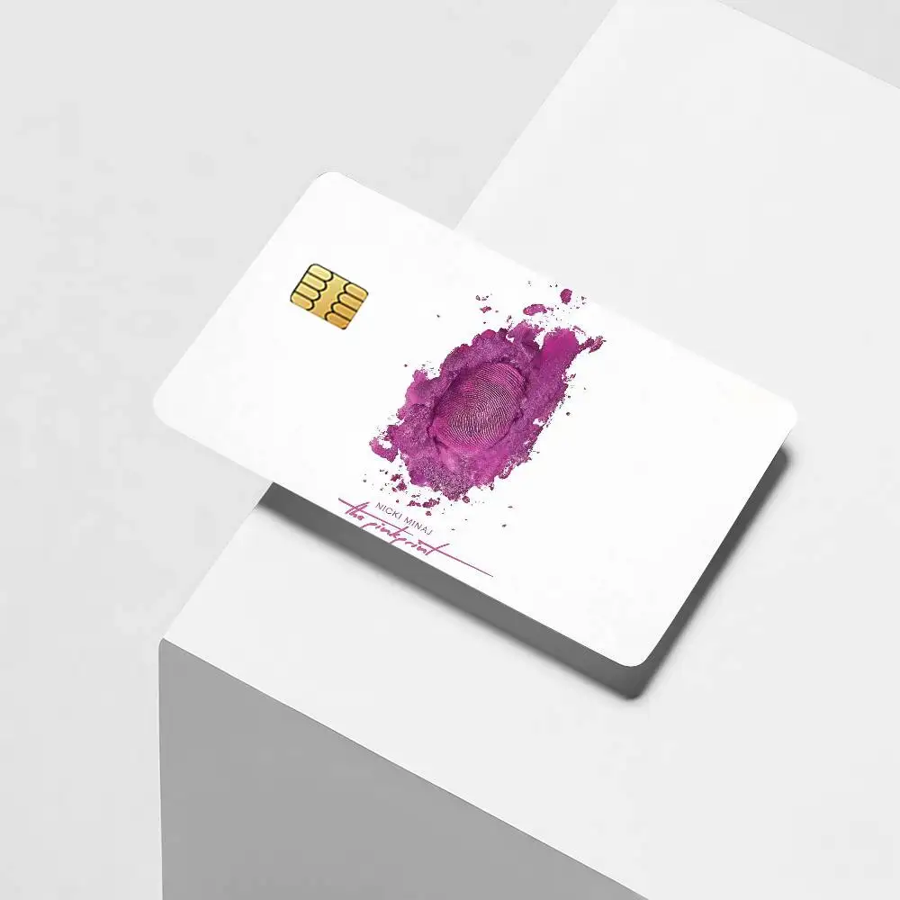 Trinidadian rapper N-Nicki Minaj Credit Card Decorative Card Stickers Suitable For Bank Cards Metro Transit Anti-scratch Gift
